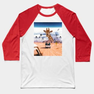 Giraffe land -  Artwork Baseball T-Shirt